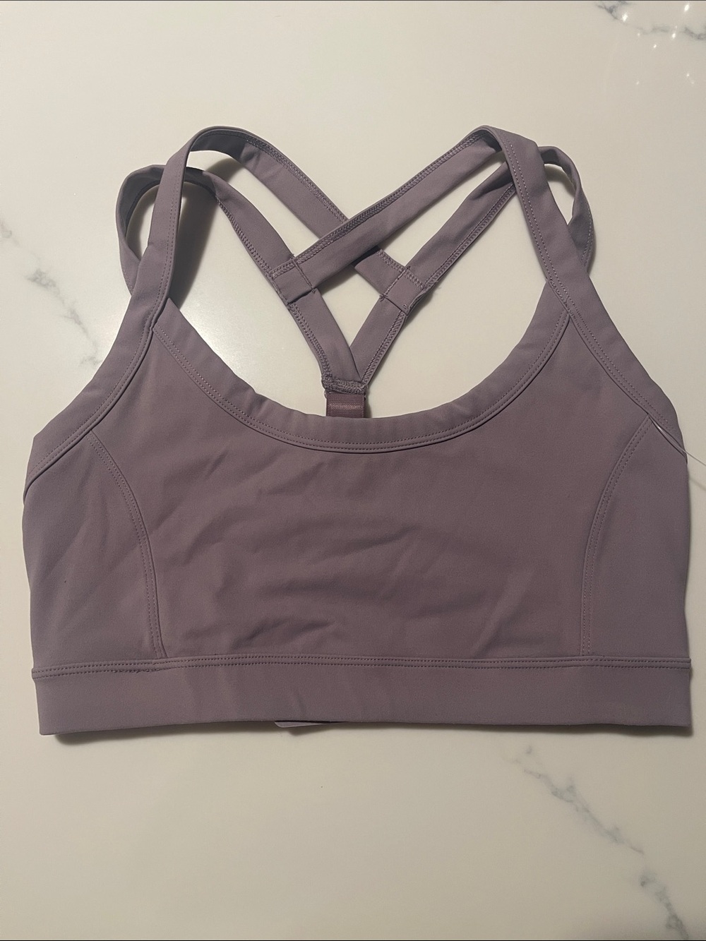 FP Movement by Free People Lavender Crisscross Sports Bra